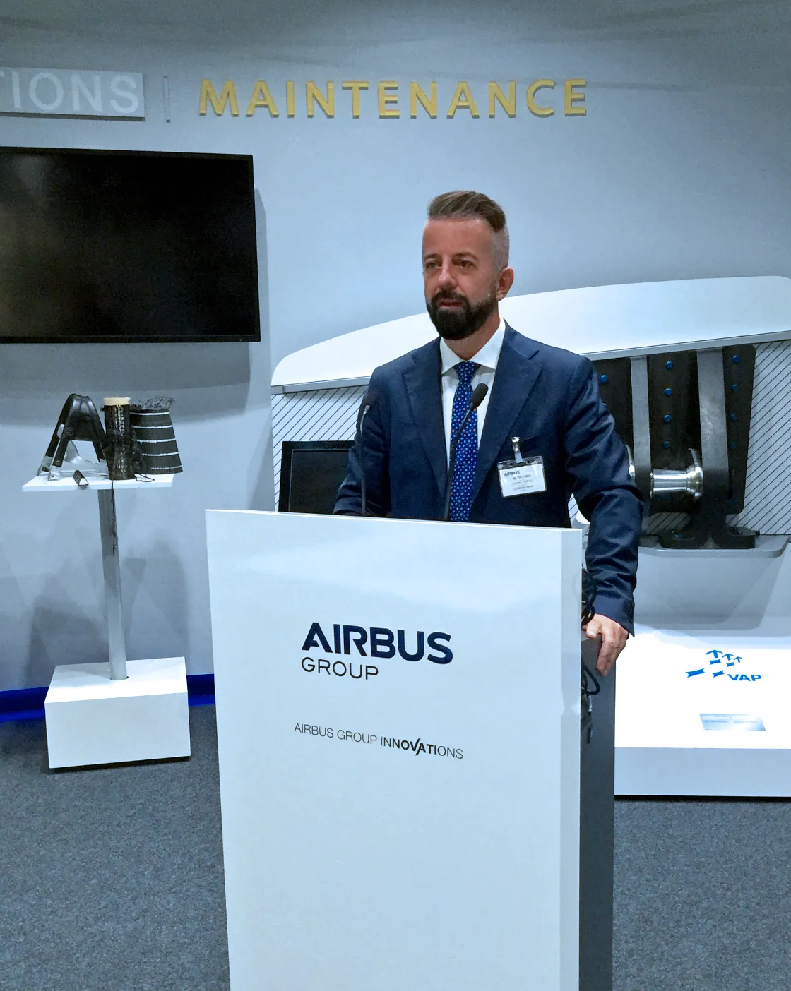 Damir Tomicic keynote at Digital Aviation Summit by Bitkom and Airbus Group in Munich