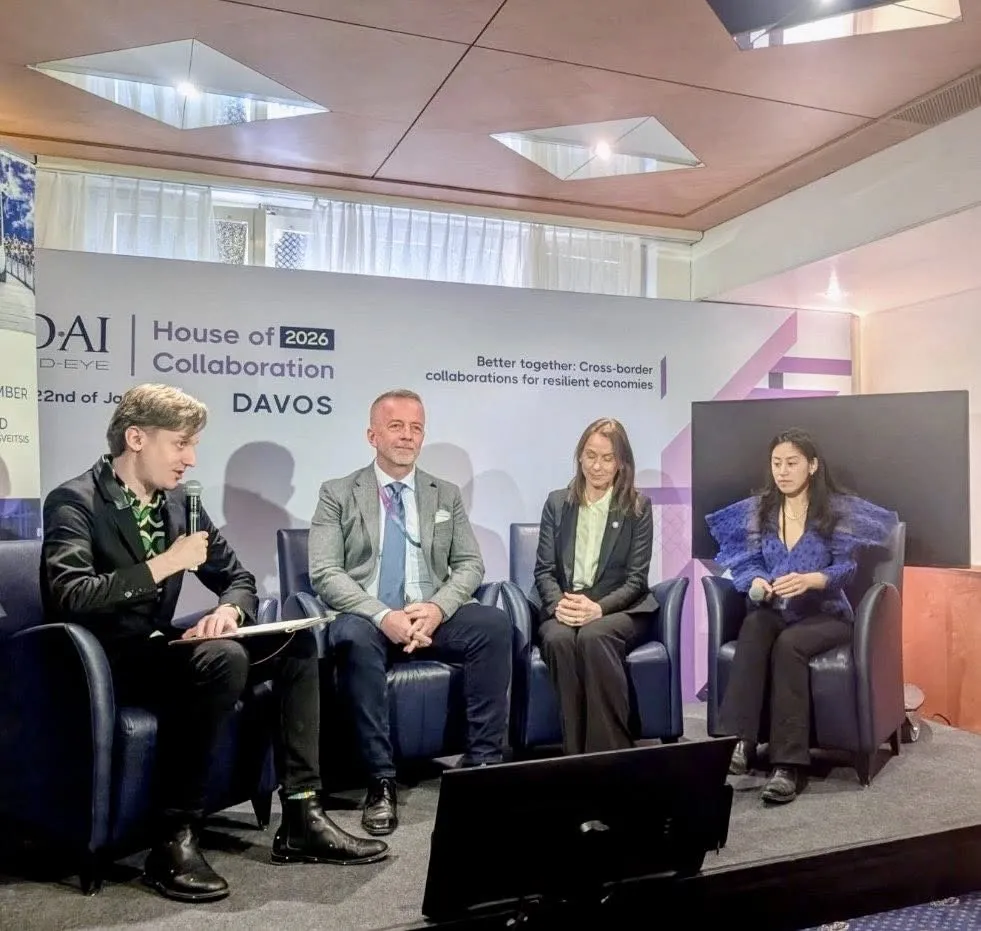 Damir Tomicic at House of Collaboration 2026, World Economic Summit, Davos